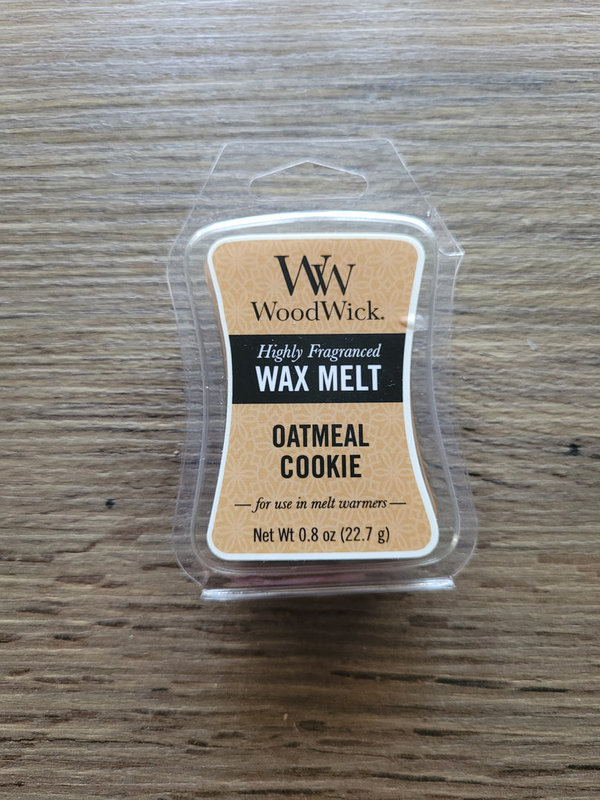 WoodWick wax melt oatmeal cookie